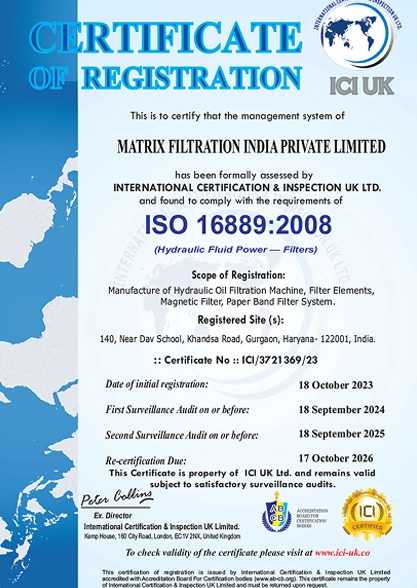 Certificate Of Inspection